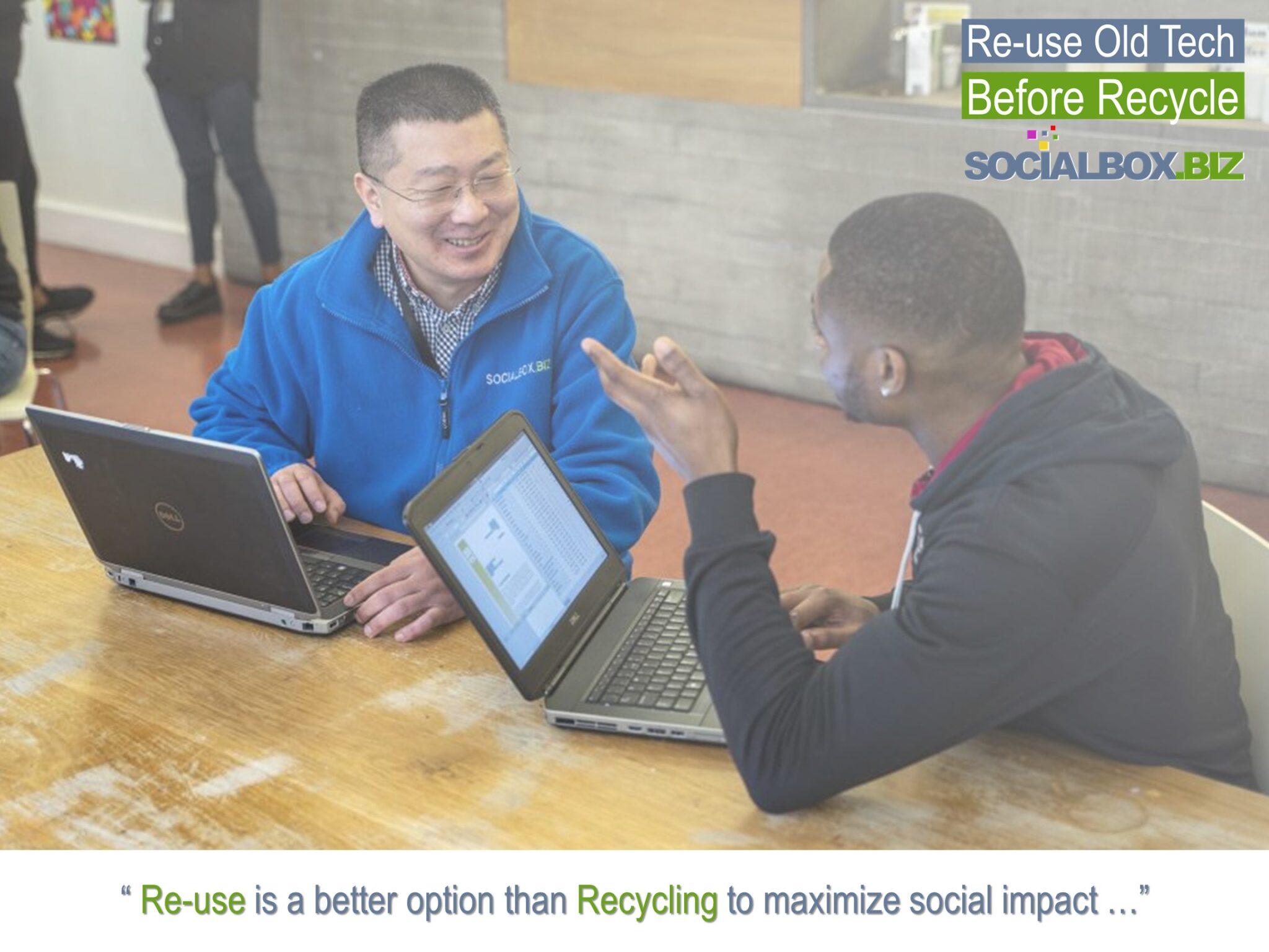 Digital Inclusion London UK Laptop Computer Reuse and Rehome Corpgov